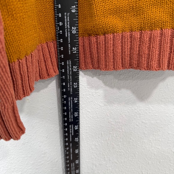 Billabong Striped Crew Neck Sweater Multicolored Size M - Picture 3 of 7